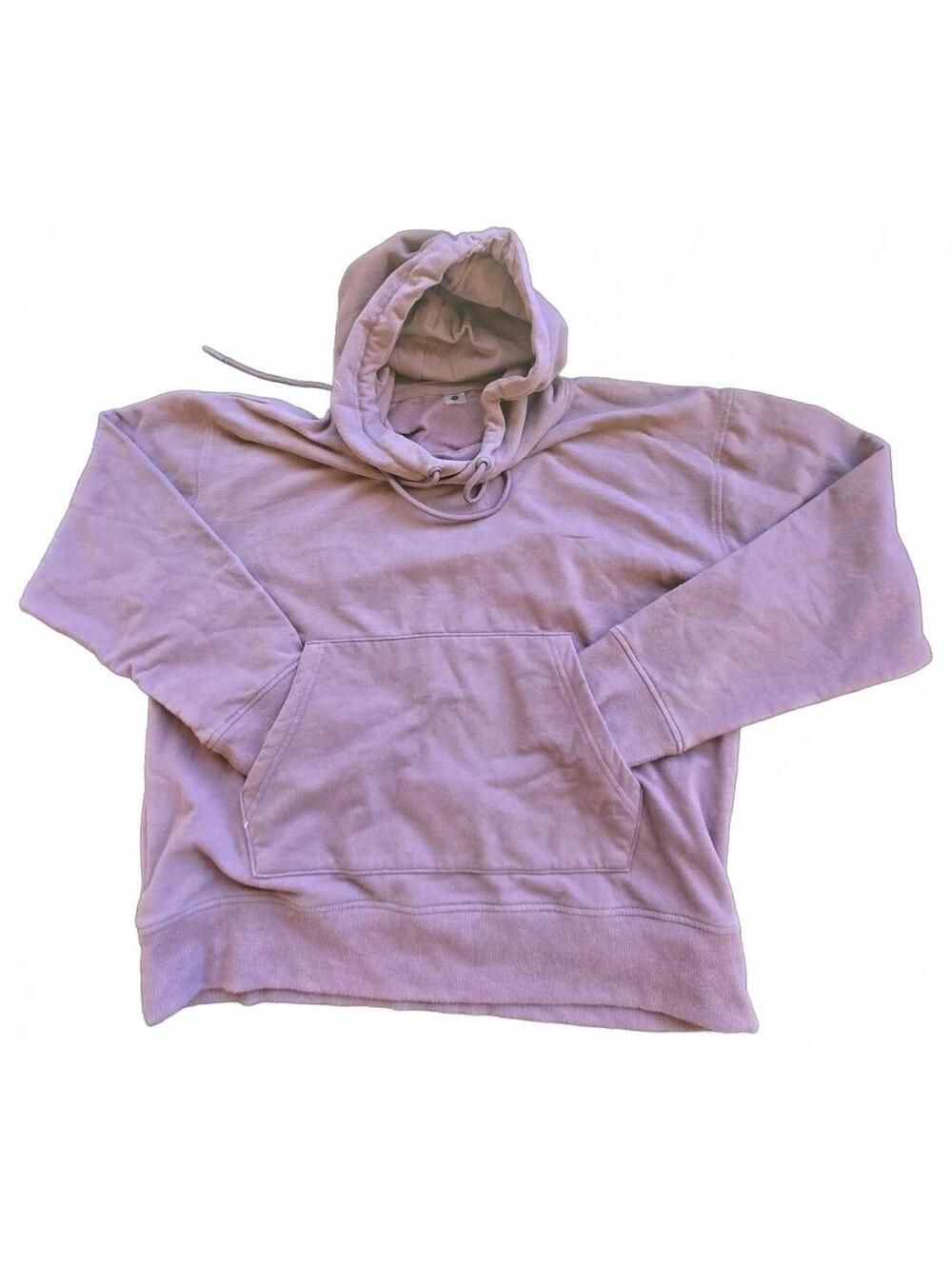 Pink cowl neck hoodie